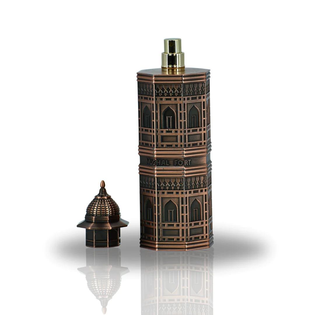 Lattafa Niche Emirate Mughal Fort Eau de Parfum 3.4 OZ (100 ML) Warm Spicy - Caramel Fragrance - Long Lasting