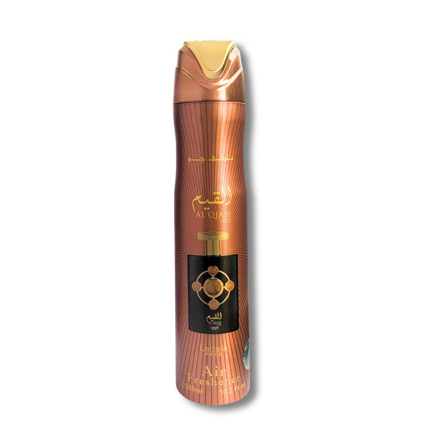 Lattafa Al Qiam Gold Scented Aroma Unisex Air Freshener, 300 ML