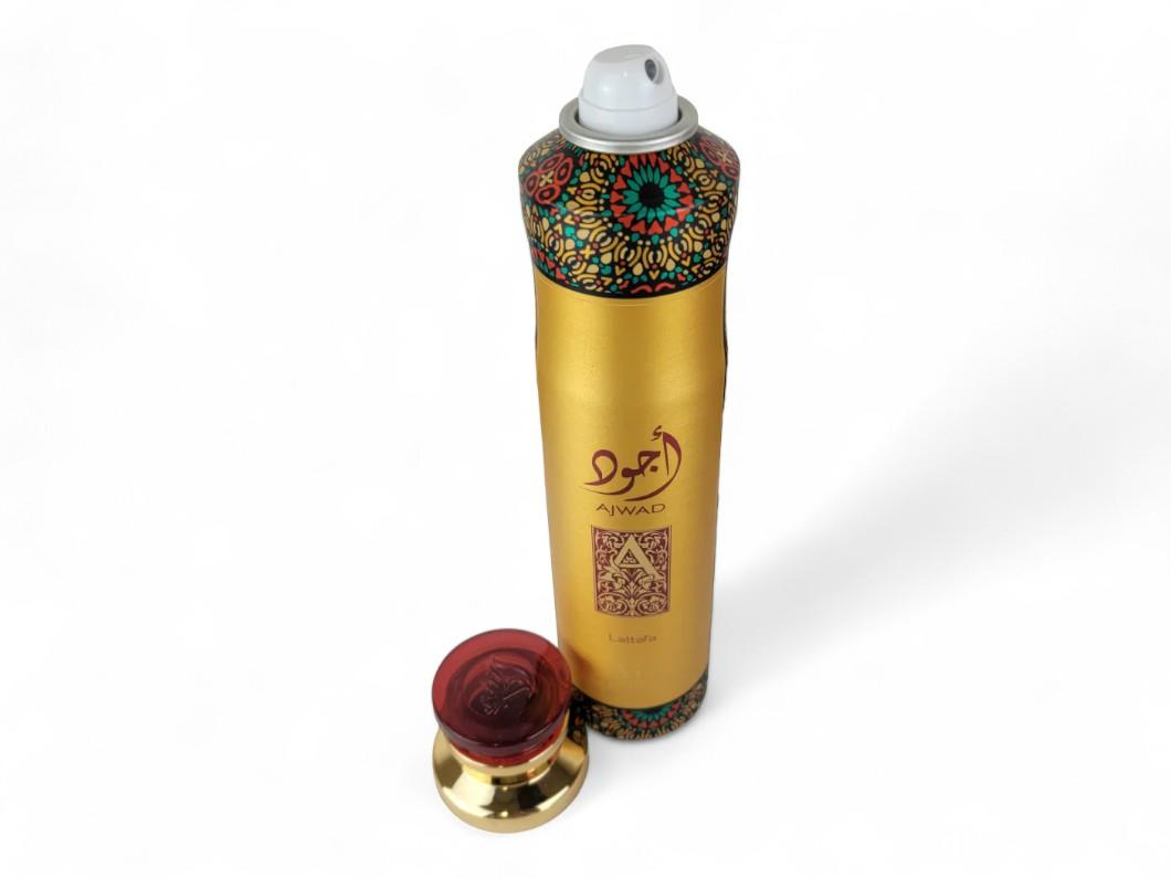 Lattafa Perfumes | Ajwad Air Freshener | 300 ml Spray Can | Fruity - Rose - Jasmine - Musk Fragrance
