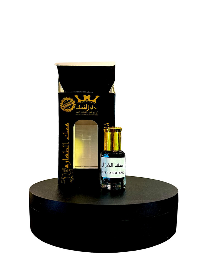Hamil AL Musk | Musk Al Ghazal | Musk Al Tahara | Unisex Fragrance | 0.2 oz (6ml) | Musk Oud Fragrance |