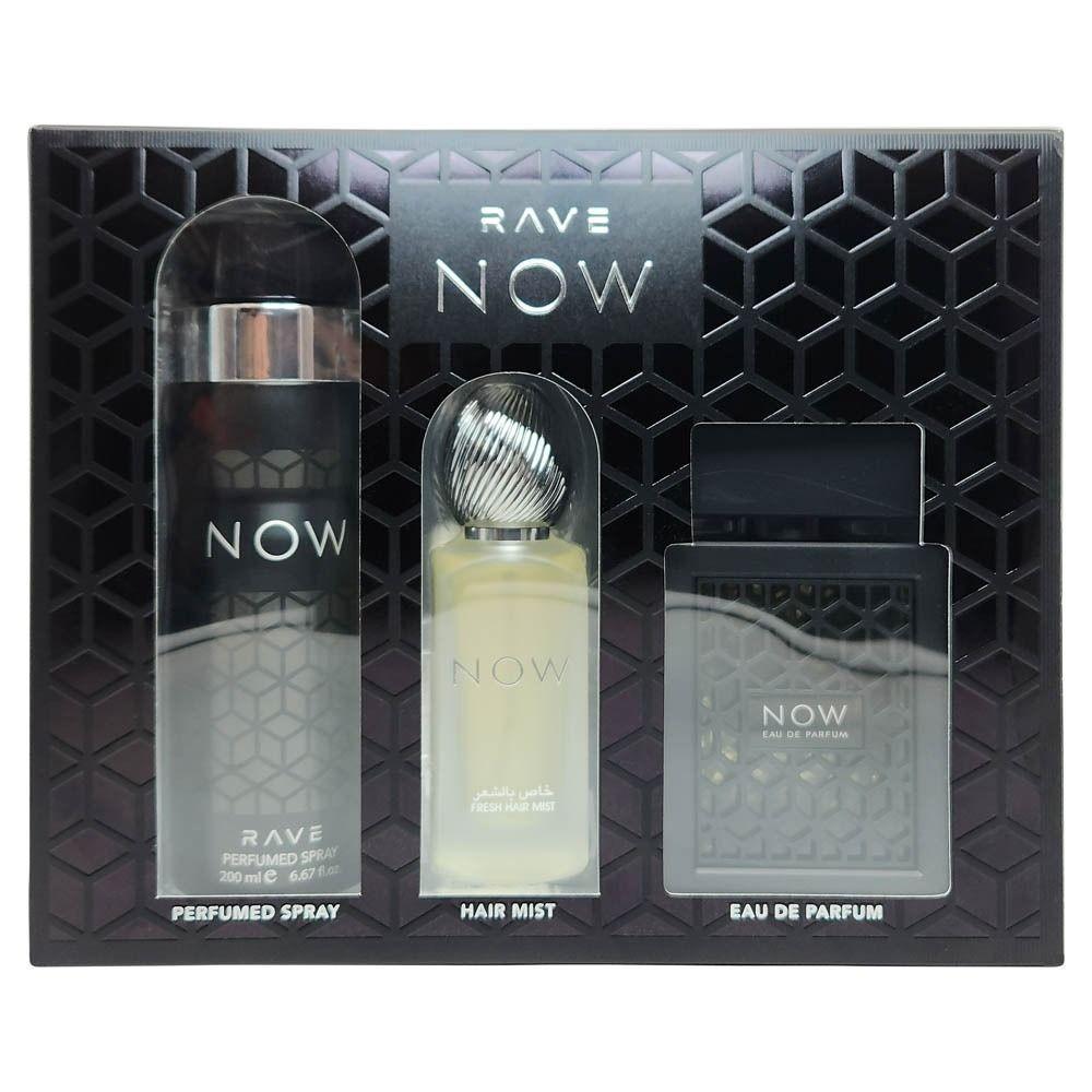 Rave Now Black Gift Set