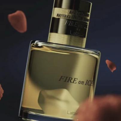 Lattaf - Fire on Ice - Unisex Fragrance  110 ML - 3.71 OZ