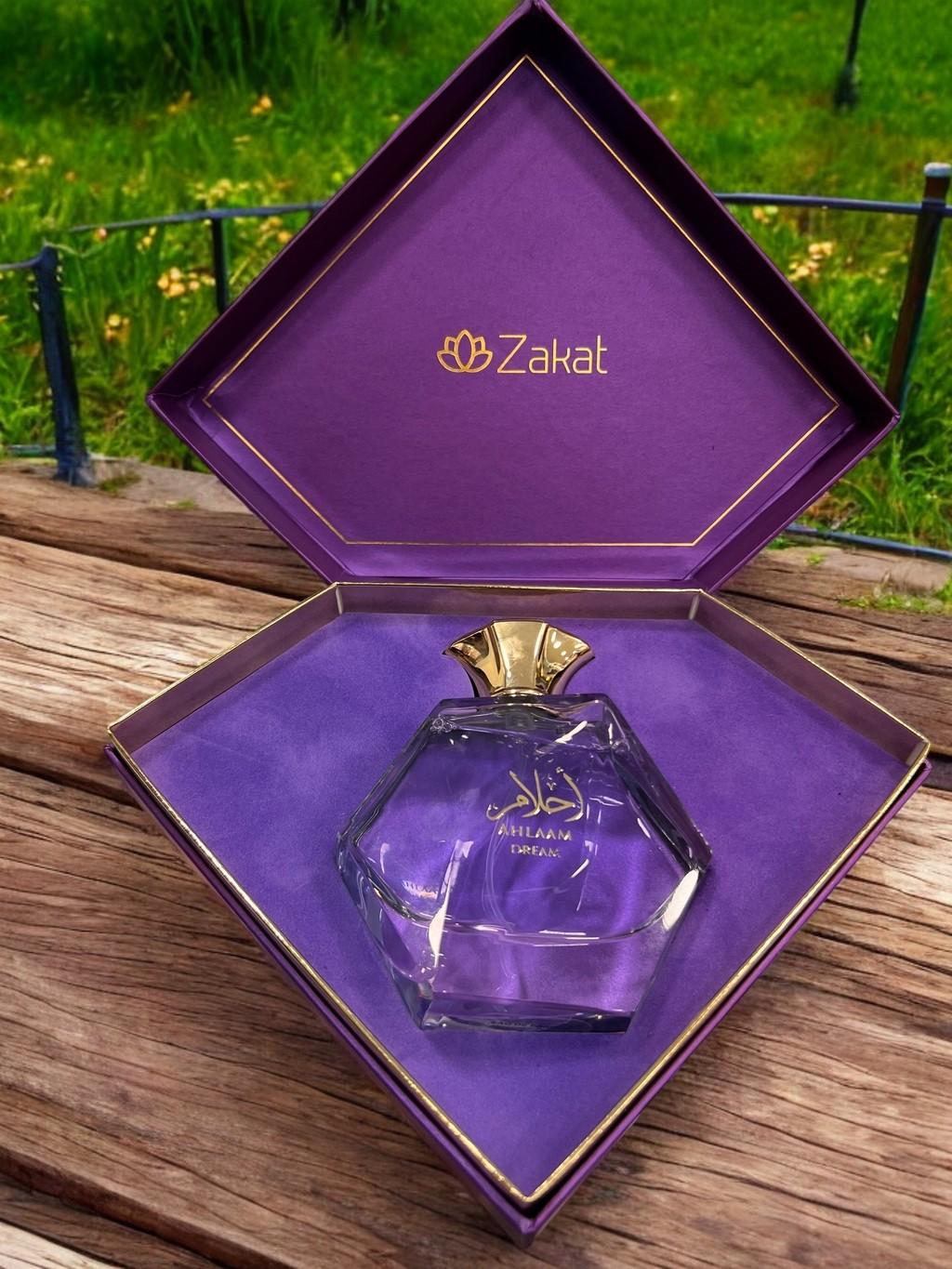 Zakat | Ahlaam Dream | Women's Parfum| 3.4 oz (100ml) - Citrusy and Jasmine Fragrance - Eau De Parfum