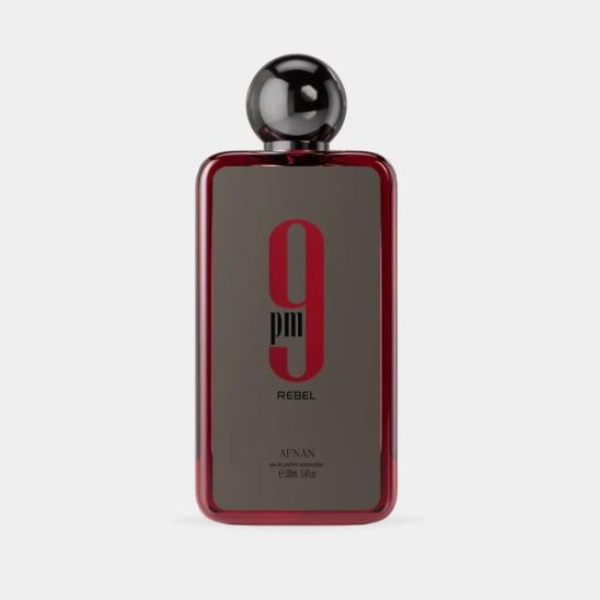 Afnan Perfumes | 9 PM Rebel + 9 AM Pour Femme Bundle | 3.4 oz (100ml) Per Bottle | Unisex Fragrance | Eau de Parfum