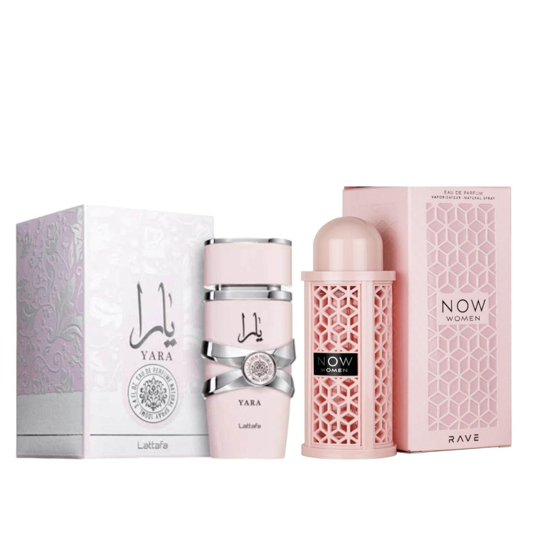 Yara + Rave Now Pink Women Perfume Set