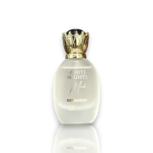 Heaven Scents White Nights Musk Hair and Body Mist, 50 ML