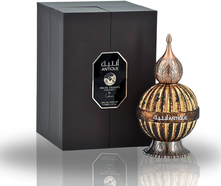 Niche Emarati | By Lattafa Perfumes - Antique - Unisex Eau de Parfum - 3.4 Oz (100ML) - Single Item -