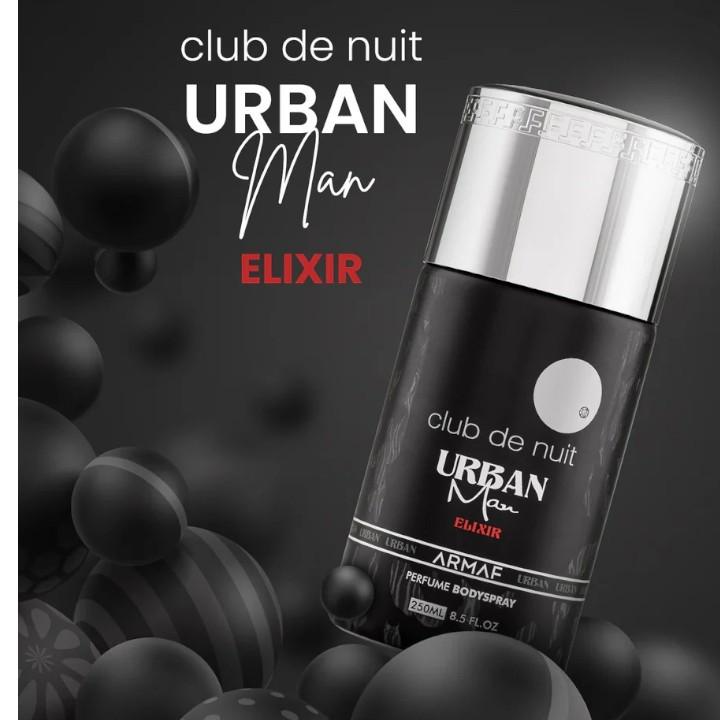 Club De Nuit Urban Man Elixir Body Spray