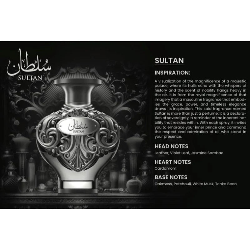 Legacy Sultan Men – Eau de Parfum 100ML (3.4oz)