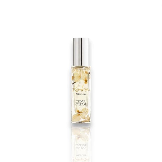 Kumbra With Love | Cedar Creme | Unisex Fragrance | 10 ML - 0.34 OZ | Eau De Parfum | Vanilla - Amber & Papyrus
