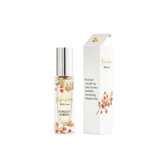Kumbra | Forest Ember | Men's Fragrance | 10 ML - 0.34 OZ | Eau De Parfum | Tonka Bean - Vanilla & Cardamom