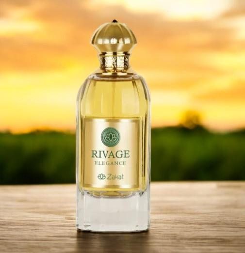 Zakat | Rivage | Elegance | Women's Fragrance | 100 ML - 3.4 OZ | Eau De Parfum | Rose - Lavender & Orchid