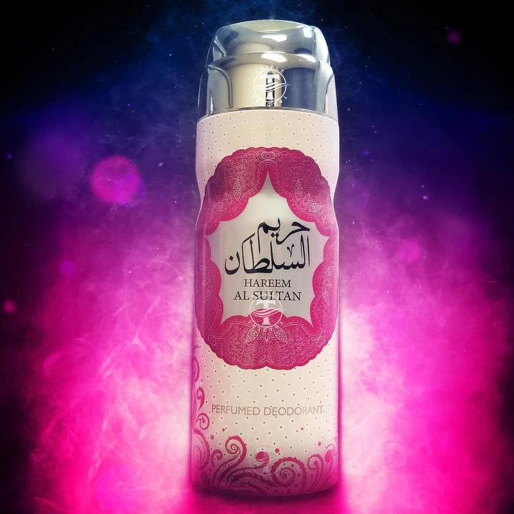 Ard Al Zaafaran | Hareem Al Sultan Body Spray - (For Women) - 200 ml - Flowery and Bergamot Fragrance