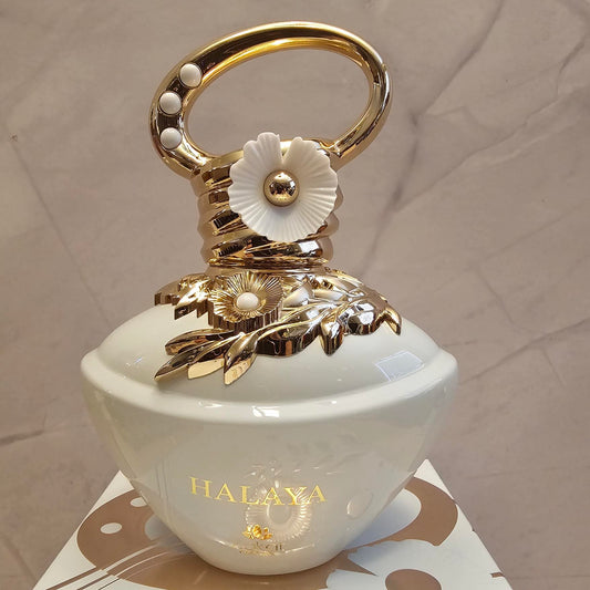 Zakat Parfums | Halaya | Eau De Parfum | 100 ML - 3.4 oz | Unisex Fragrance | Bergamot - Orange Flower & Musk Notes