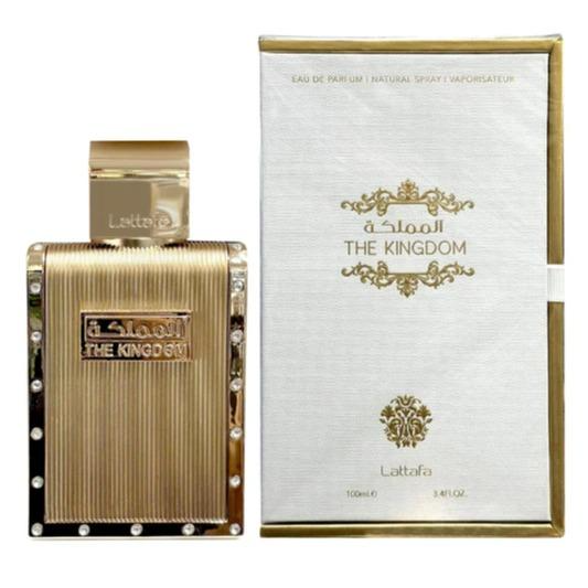 Lattafa Perfumes | The Kingdom for Men | Men's Fragrances | 3.4 oz (100ml) | Eau de Parfum | Vanilla - Aromatic