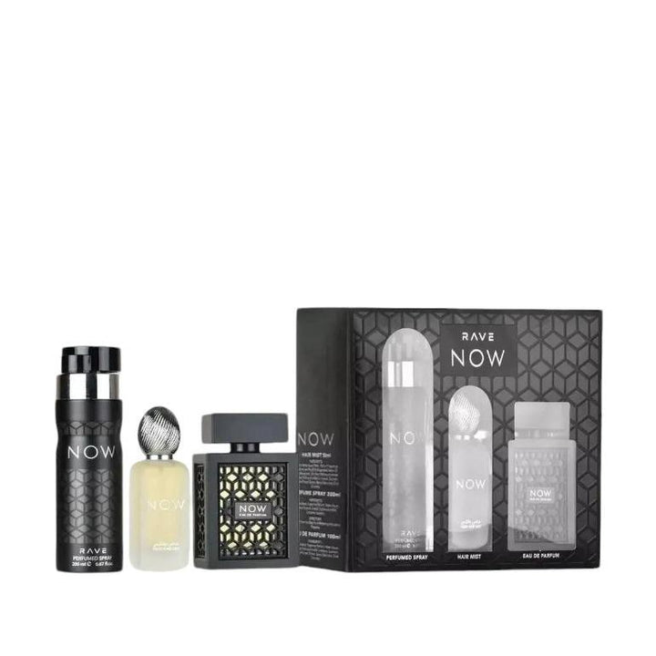 Rave Now Black Gift Set