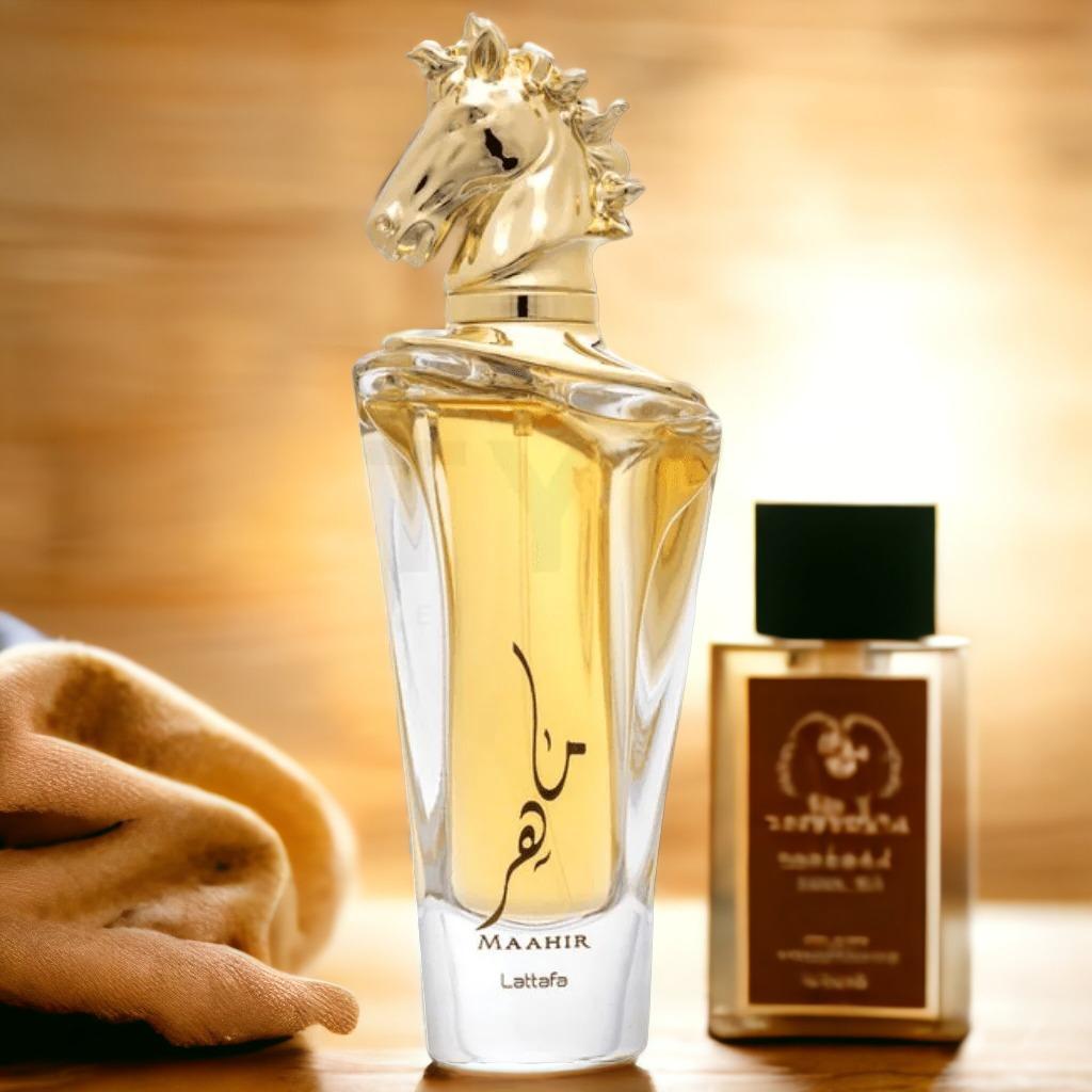 Lattafa Maahir Gold for Unisex Spray EDP 3.4 oz