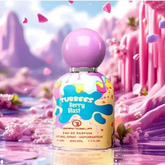 Grandeur | Tubbees - Berry Blast | Kids Favorite Sweets Fragrances (50 ML / Bottle) From Grandeur