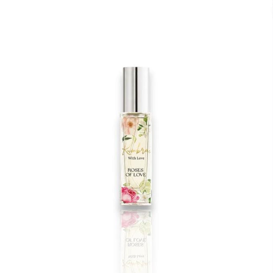 Kumbra With Love | Roses of Love | Women's Fragrance | 10 ML - 0.34 OZ | Eau De Parfum | Litchi - Bergamot & Rose