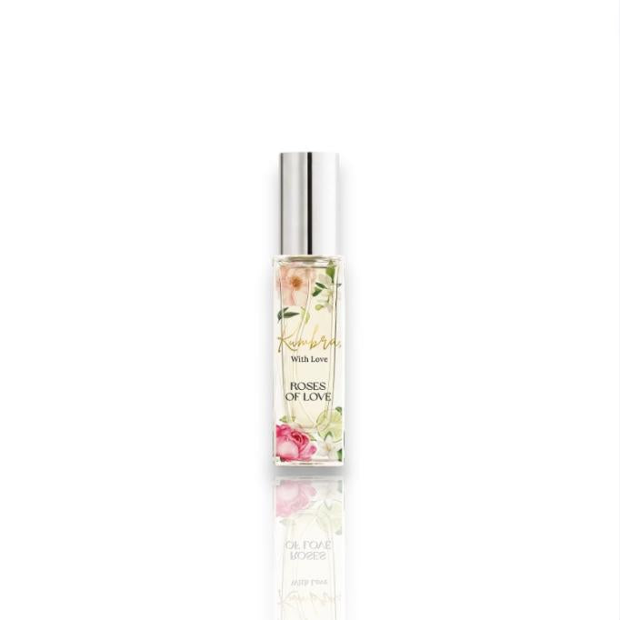 Kumbra With Love | Roses of Love | Women's Fragrance | 10 ML - 0.34 OZ | Eau De Parfum | Litchi - Bergamot & Rose