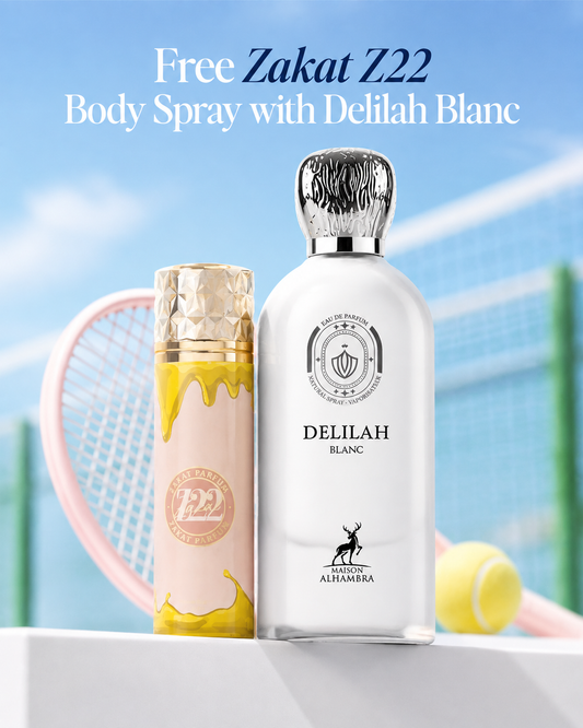 Maison Alhambra Delilah Blanc & Zakat Z22 Body Spray