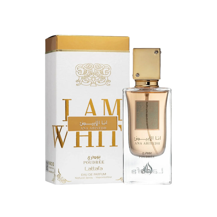 Lattafa Perfumes Ana Abiyedh Poudree for Women Eau de Parfum Spray