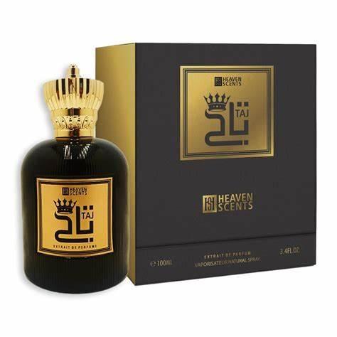 Heaven Scents | TAJ - Extrait De Parfum - Unisex Fragrance - 3.4 Oz (100ML) | Amber - Bergamot - Oud Fragrance