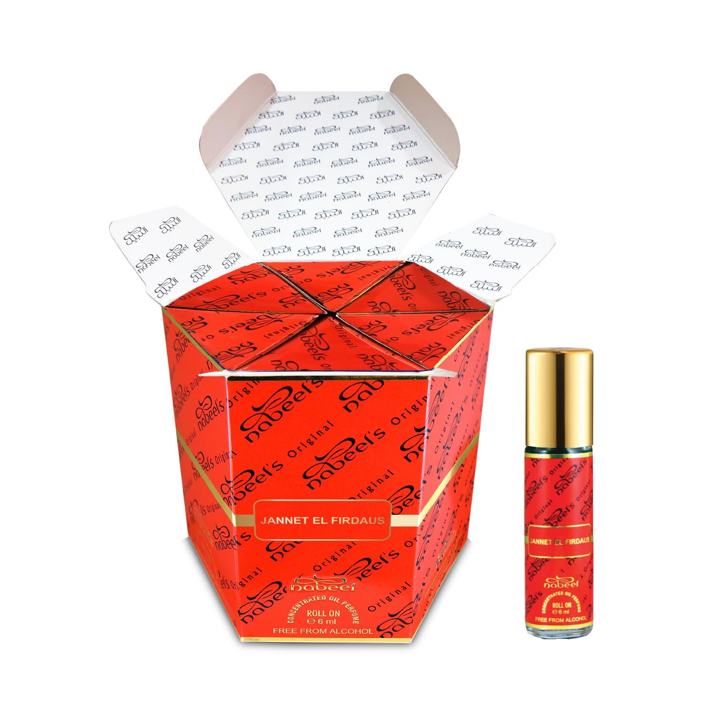 Nabeel Jannet Al Firdaus 6ml Roll-On Floral Perfume