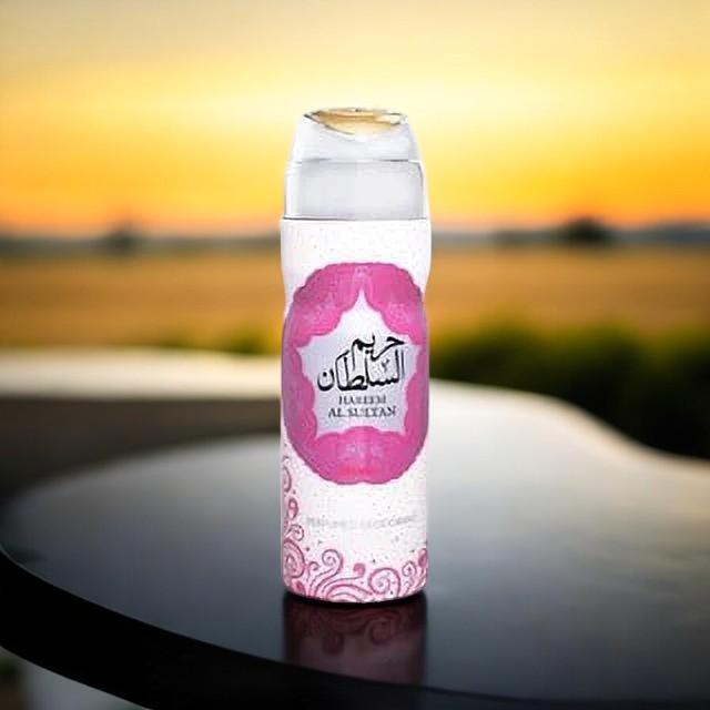 Ard Al Zaafaran | Hareem Al Sultan Body Spray - (For Women) - 200 ml - Flowery and Bergamot Fragrance