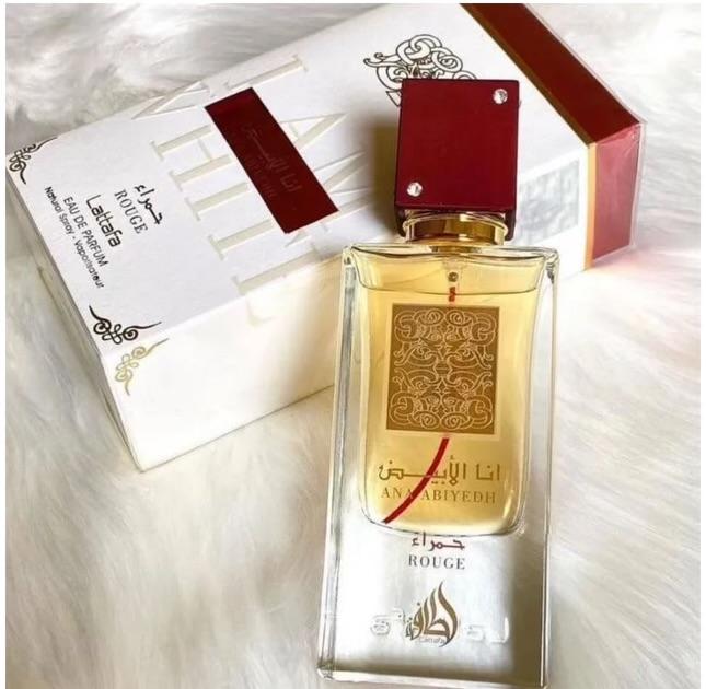 Lattafa Ana Abiyedh Rouge Eau De Parfum Spray 2 oz