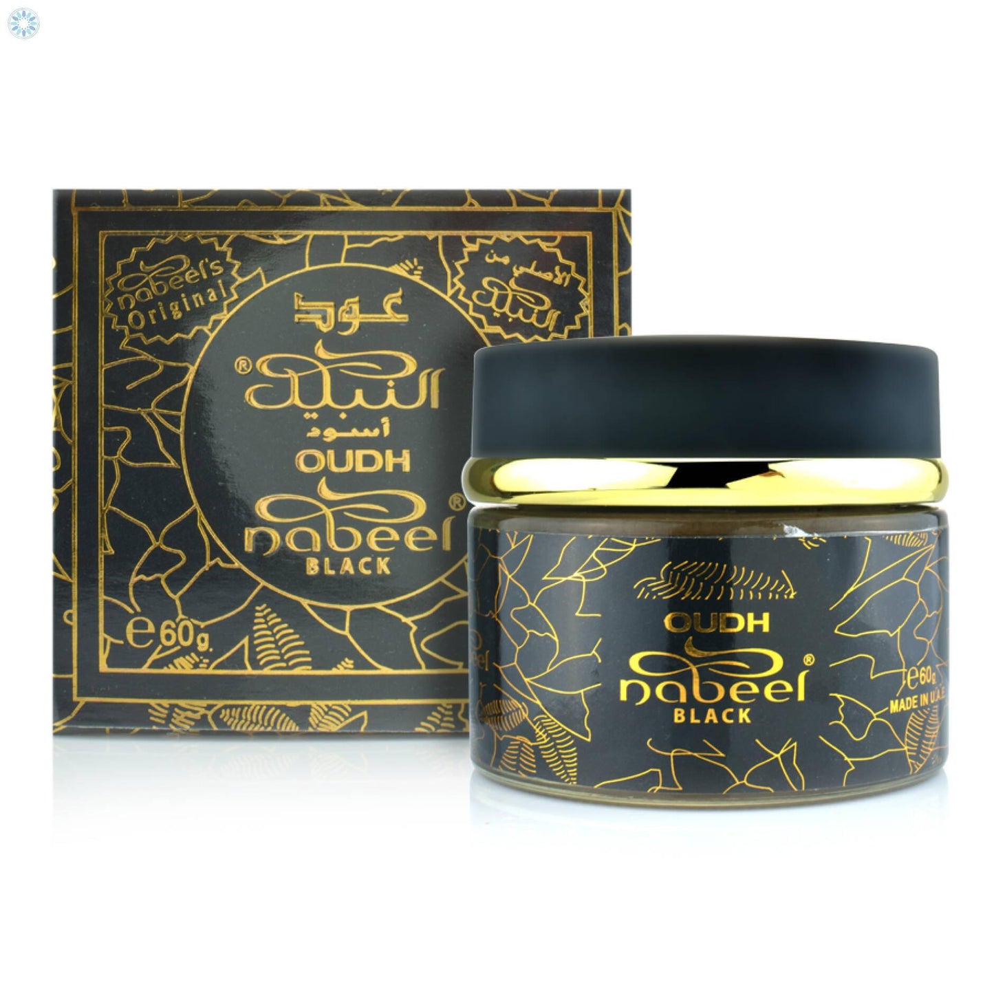 Nabeel | Black | Unisex Fragrance | 60 G