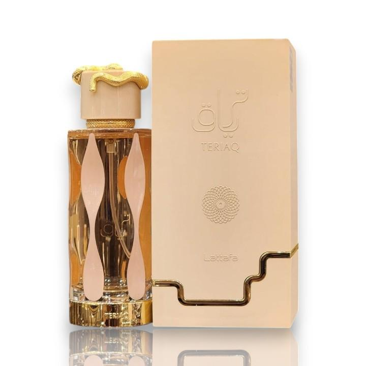 Lattafa | Teriaq | Eau De Parfum | 100 ML | 3.4 FL. OZ | Natural Spray Vaporisateur | Fragrance by Lattafa