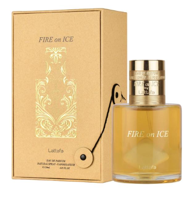 Lattaf - Fire on Ice - Unisex Fragrance  110 ML - 3.71 OZ