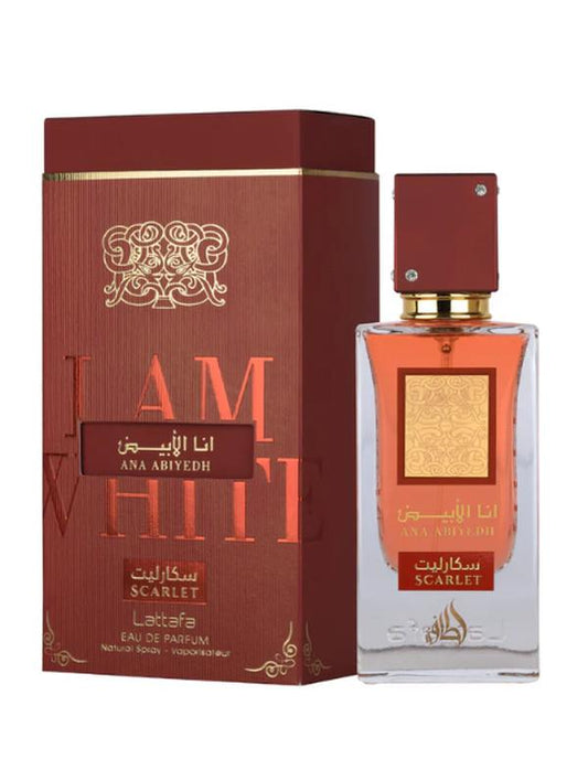 Lattafa Ana Abiyedh Scarlet – Unisex Eau de Parfum 2.0 oz (60ml)