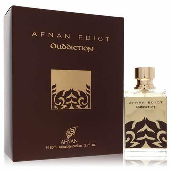 Afnan Edict Ouddiction Unisex Luxury Eau de Parfum Spray, 2.7 Fl. Oz