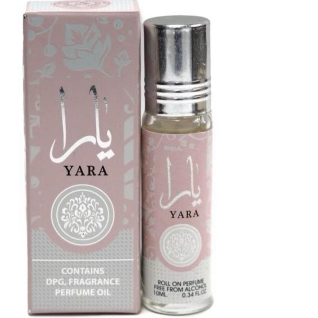 Lattafa Perfumes | Yara Candy + Yara Pink Oil Bundle | 3.4 oz Perfume | 10 ml Oil | Women's Fragrance
