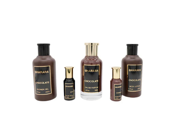 Bharara Chocolate Gift Set | Sweet Gourmand Fragrance Set | Luxury Chocolate-Inspired Scent