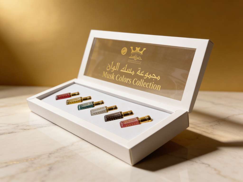 Hamil Al Musk | Musk Color 6pc Set | Unisex Fragrance | 12 ML | Pure Concentrated Oil