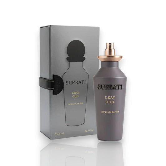 Surrati Gray Oud Extrait De Parfum, Single Item Unisex Fragrance, 150 ML