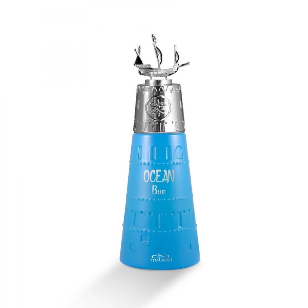Nabeel Perfumes | Ocean + Ocean Blue Bundle | Unisex | 3.4 oz Per Bottle | Vanilla - Violet | Aromatic - Fresh - Spicy
