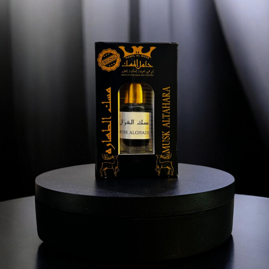 Hamil AL Musk | Musk Al Ghazal | Musk Al Tahara | Unisex Fragrance | 0.2 oz (6ml) | Musk Oud Fragrance |