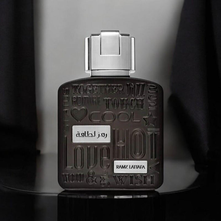 Lattafa Perfumes | Ramz Lattafa Silver - Mens Eau de Parfum - 3.4OZ (100ML) Vanilla - Aromatic - Sweet - Fruity