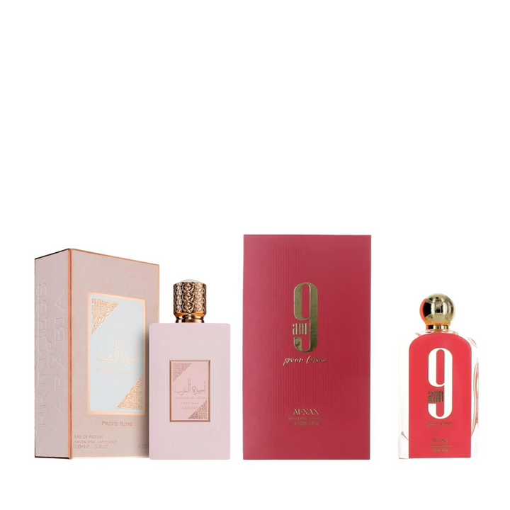 Prive Rose + 9 AM Pour Femme