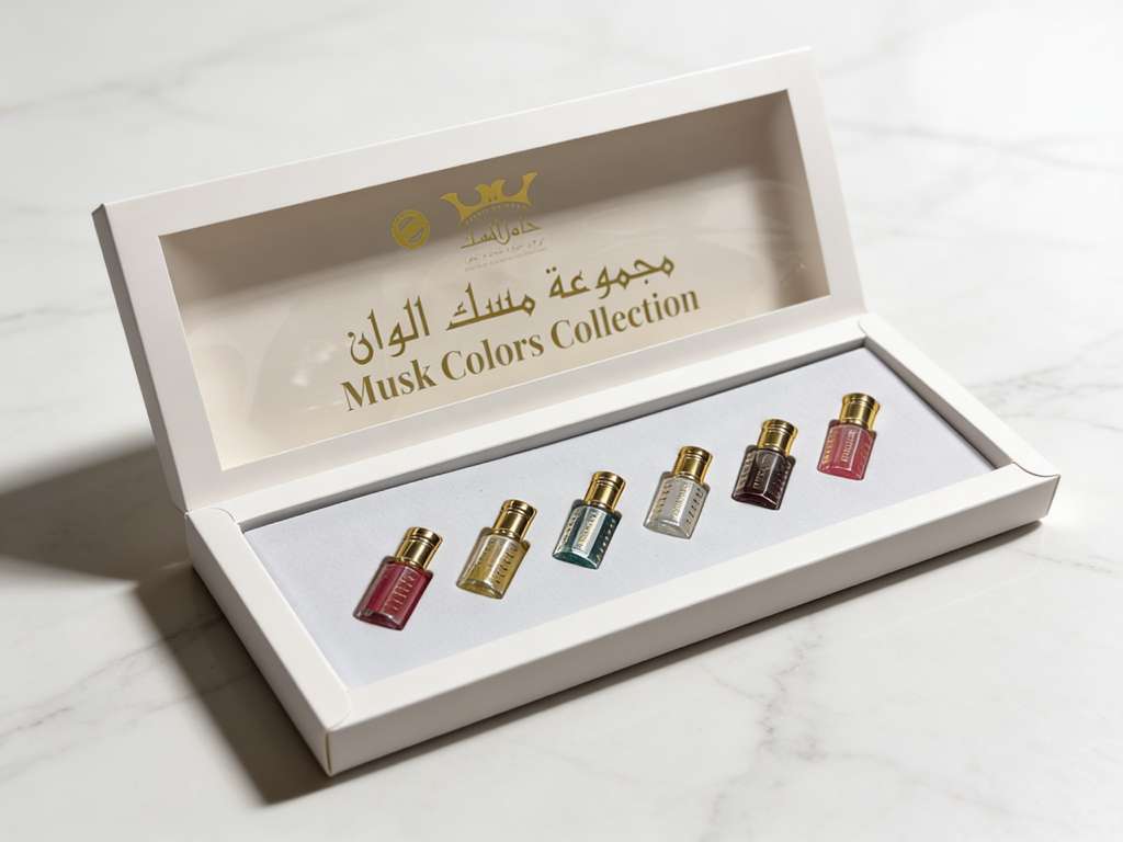 Hamil Al Musk | Musk Color 6pc Set | Unisex Fragrance | 12 ML | Pure Concentrated Oil