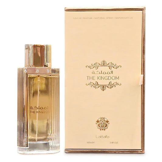 Lattafa Perfumes | The Kingdom for Women | Women's Fragrance | 3.4 oz (100ml) | Eau de Parfum | Sweet - Fruity