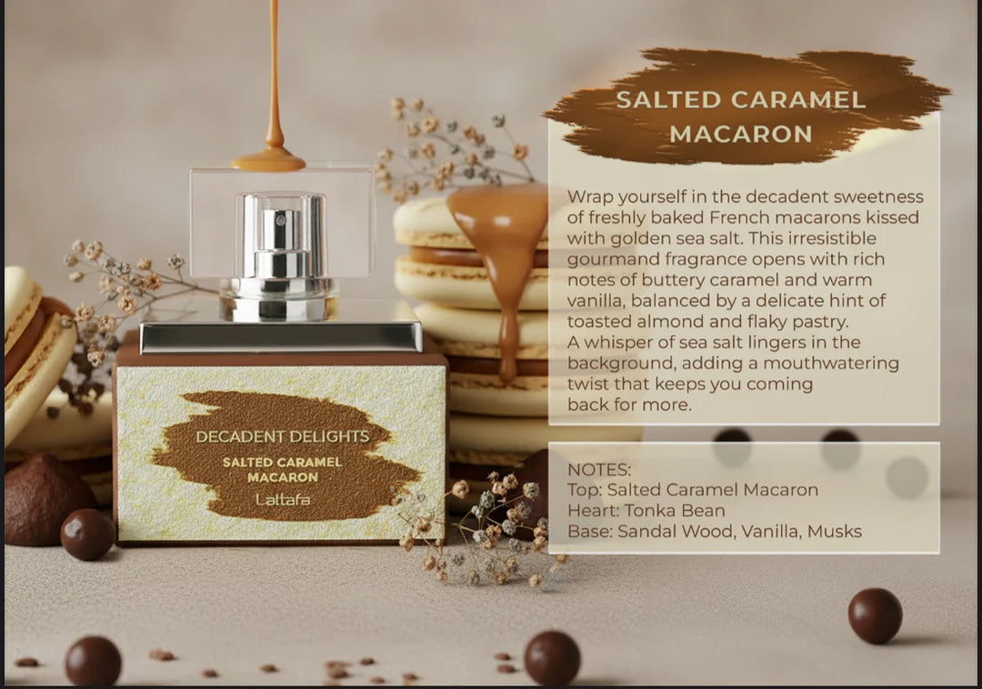 Lattafa Salted Caramel Macaron Eau de Parfum