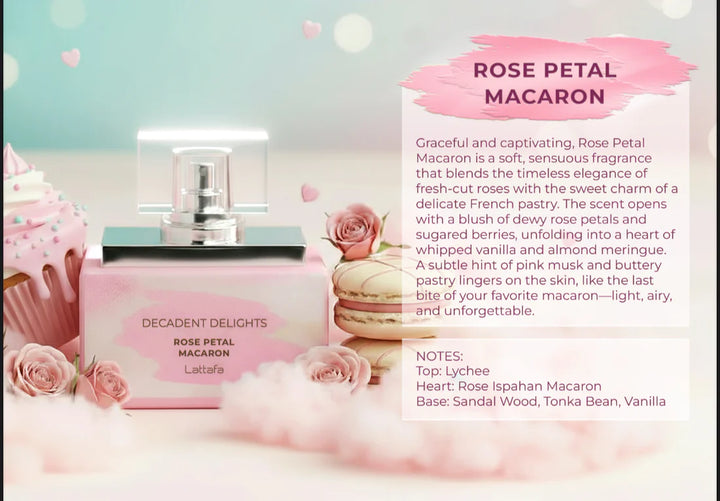 Lattafa Rose Petal Macaron Eau de Parfum