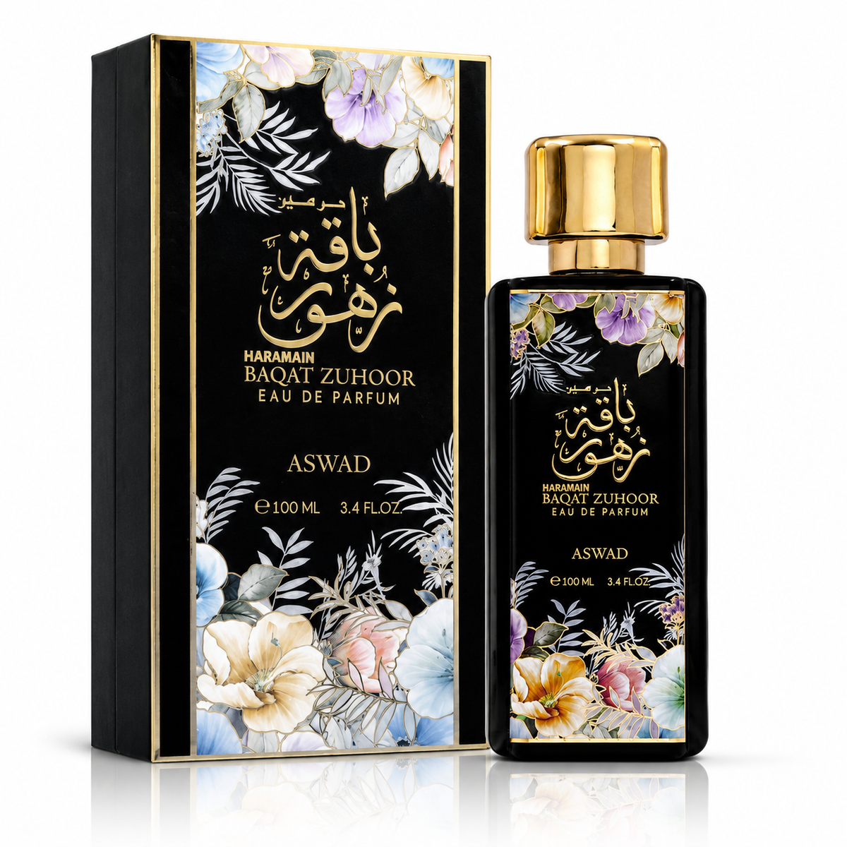 Al Haramain Baqat Zuhoor Aswad Eau de Parfum 100ml (3.4 oz)