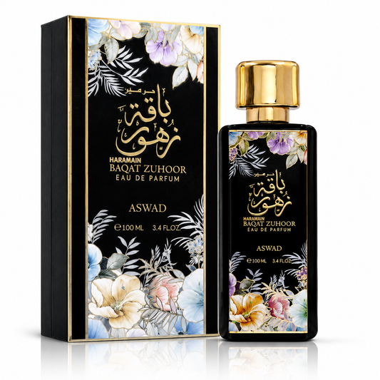 Al Haramain Baqat Zuhoor Aswad Eau de Parfum 100ml (3.4 oz)
