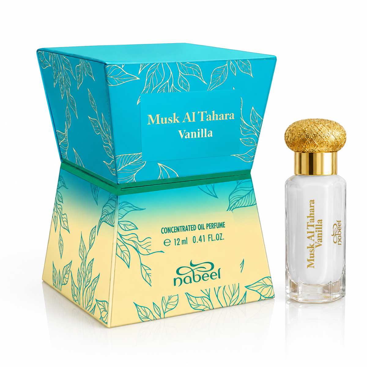 Nabeel Perfumes | Musk Al Tahara | Vanilla |Concentrated Oil Perfume 12ml